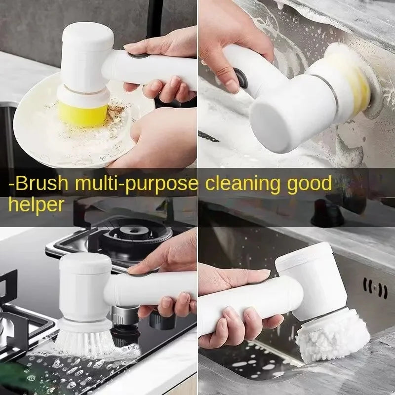 🔥 "Effortless Cleaning! Electric Spin Scrubber for a Sparkling Home"